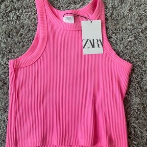 Zara girls tank top